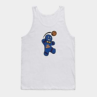 Denver Nuggets Gingerbread Man Tank Top